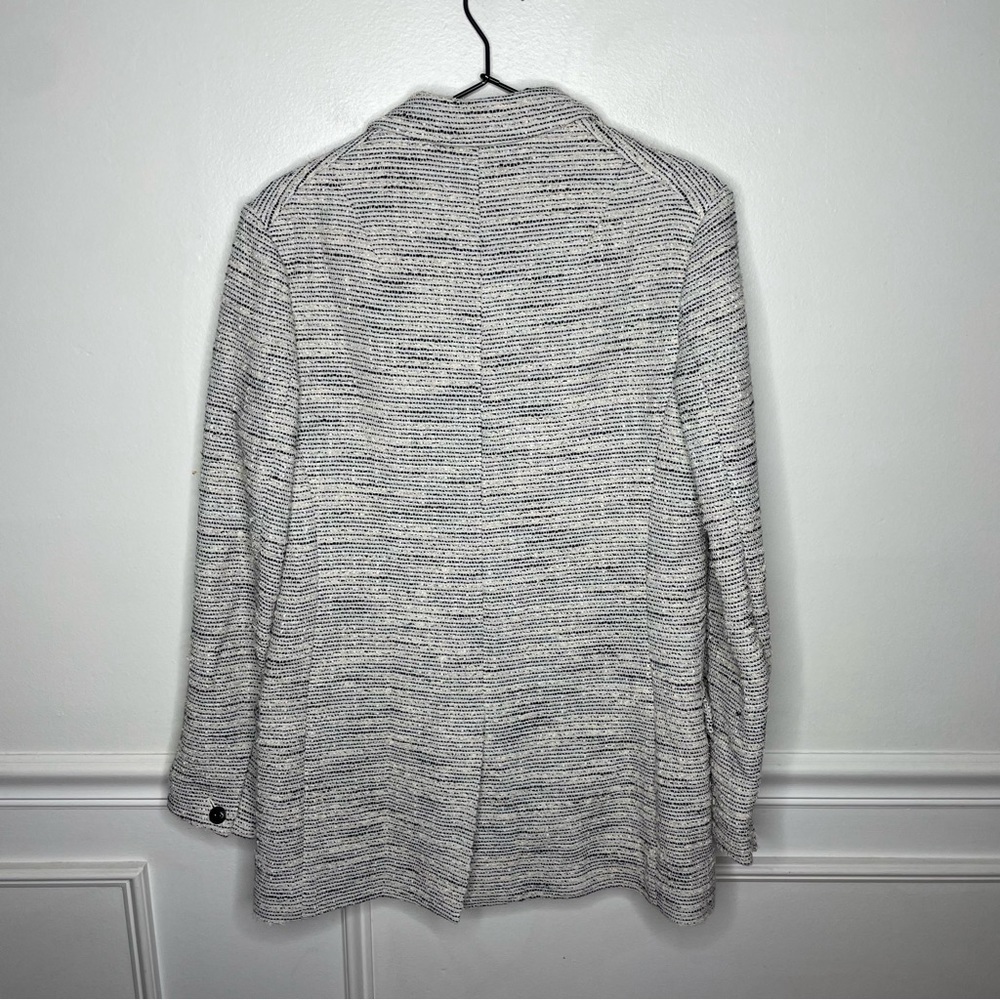 Rag & Bone Ames Deconstructed Textured Jacket Bla… - image 8